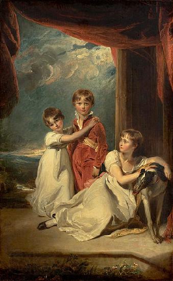 Sir Thomas Lawrence Children of Sir Samuel Fludyer Germany oil painting art